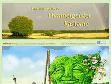 Tablet Screenshot of himmelgeister-kastanie.de